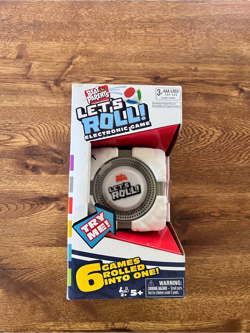 New in Box Beat the Parents Let's Roll! Electronic Game